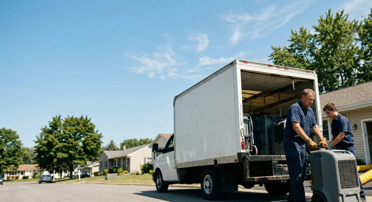 Water Damage Cleanup in Ashmore, IL near me